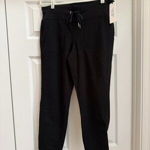 Black Calvin Klein Women's Joggers Sweatpants French Terry Size Medium